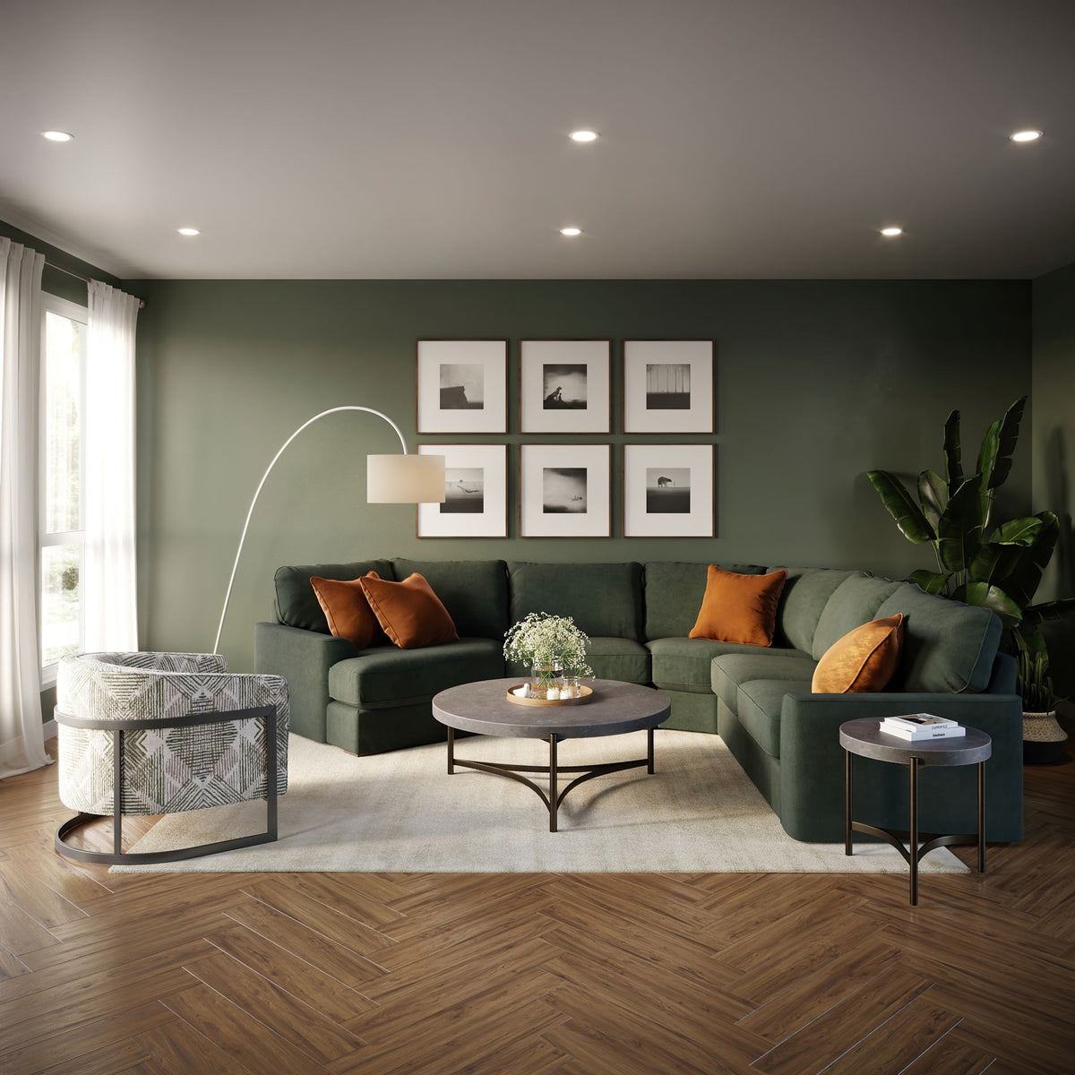 Sullivan 4 Piece Sectional with Cuddler Sullivan 4 Piece Sectional with Cuddler